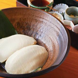 自慢のできたて豆腐お薬味七品ぞえ
