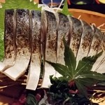 魚民 - 魚民 北本東口駅前店　〆鯖のお造り