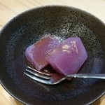 和食 温故知新 - 紫芋くず餅♡