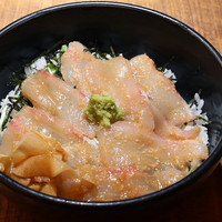 黒尊 - 白身魚ゴマだれ丼