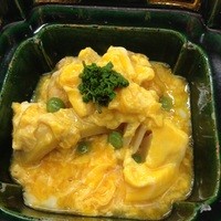 露庵 菊乃井 木屋町店 - 新筍の卵とじ