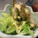 Oshokuji Dokoro Hiro - レタスと水菜のサラダアップ