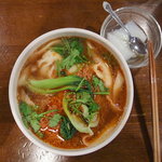 長安刀削麺 - 坦々麺式の刀削麺