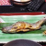 山崎屋旅館 - 岩魚の塩焼き