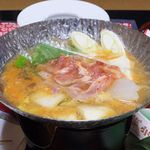 山崎屋旅館 - 豚キムチ鍋