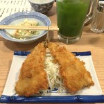 丸富食堂 - あじフライ１枚