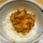 天ぷら新宿つな八 - 小エビのかき揚げ天丼