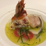 Ristorante Sotto l'Arco - 鮮魚、蛤のスープ仕立て、真鯛でした
