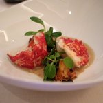 エスキス - オマール海老とジロール茸ににんにくとカルダモン