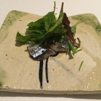 リストランテ ソットラルコ - 鮮魚のカルパッチョ、さんまでした