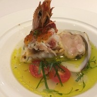 リストランテ ソットラルコ - 鮮魚、蛤のスープ仕立て、真鯛でした