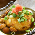 太鼓判亭 - 自家製がんもどき餡掛け