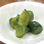 白樺食堂 - きゅうりの漬物