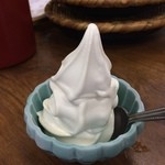 白樺食堂 - ソフトクリーム