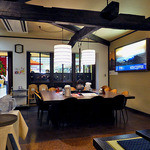 庄内庵 - 大型テーブル席（２０１５年９月）