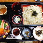 庄内庵 - 庄内庵御膳（麦きり選択）（２０１５年９月）