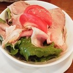 ラ ペッシュ - 本日のサラダのアップ