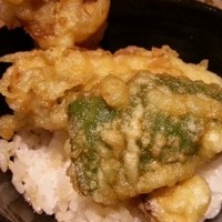新潟名物 布のり蕎麦とおいしい酒菜 きなせや. 赤坂割烹店 - ミニまいたけ丼　2015.9
