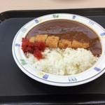 Kokusai Kyouyou Daigaku Kafeteria - カツカレー350円