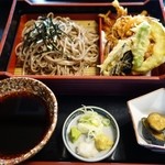 徳八 - （2015/8月）「かき揚げ天ざる」