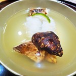 豪龍久保 - (2015.9) 岩手久慈の松茸と鱧のお椀