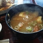 赤とんがらし - 牛汁  旨い♪