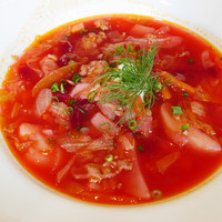 Russian Restaurant ROGOVSKI 銀座 - ウクライナボルシチ