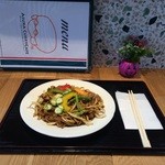飛鳥カリーカフェ - 飛鳥のカレー焼きそば 明日香村産の季節たっぷり野菜と辛くないスパイシーな新しい焼きそばです( ^ω^ )♪