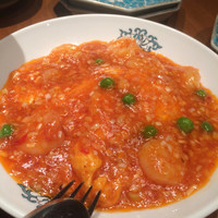 華都飯店 OsakaMetro本町ビル店 - エビチリ