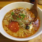 中華そば de 小松 - ・「坦々麺(\700)」＋「味玉(\100)」