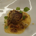 ビストロ ダイア - 北海道産真鱈白子のポアレ・ヴェルモット酒のサバイヨンソース