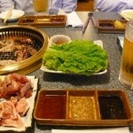 焼肉花ふく - 大好きなサンチェがきました。