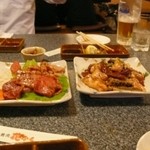 焼肉花ふく - 次から次へと注文。