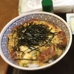 松や - うなたま丼セット。