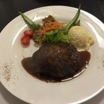 洋食うめの - ビーフハンバーグ