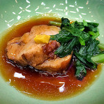 Denden No Yado - 夕食（豚の角煮）（２０１５年９月）