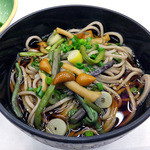 Denden No Yado - 夕食（山菜蕎麦）（２０１５年９月）