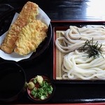 よいち - 2食ざる550円＆とり天150円、ちくわ天150円