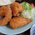 さすけ食堂 - 鯵フライ定食の鯵フライ