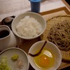 兎 - 料理写真:せいろ蕎麦と卵かけご飯のセット