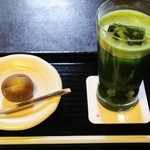 茶寮 宝泉 - 生菓子と冷抹茶のセット！！(*ﾉωﾉ)