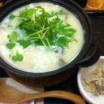 茶鍋cafe saryo - 鶏つくねと塩麹のコラーゲン茶鍋
