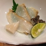 鮨 志の助 - 鮑のお造り