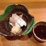 鮨 志の助 - 小鯛‥ポン酢で