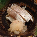 鮨 志の助 - 小鯛の刺身