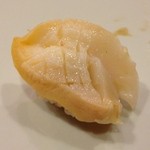 鮨 志の助 - 梅貝 塩で