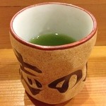 鮨 志の助 - あがり 1杯目