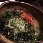 焼肉みずの - ねぎ味噌素麺