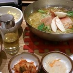 Shijan - 「シジャンオリジナル冷麺ミニビビンバセット」（1250円、871kcal）