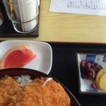 みかわ - 漬物とデザートの柑橘類【料理】